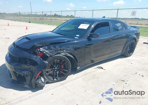 2020 Dodge Charger Scat Pack Widebody Rwd from USA, damaged, VIN 2C3CDXGJ9LH166238